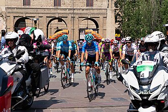 Fotografía institucional o de referencia relacionada con el Giro de Italia 2022