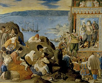 La recuperación de Bahía, óleo sobre lienzo de Juan Bautista Maíno, 1634-35.