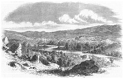 Vista histórica de la ciudad en 1859
