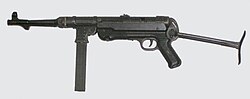 MP40 alemán en la Segunda Guerra Mundial