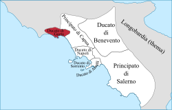 Escudo histórico del Ducado de Gaeta