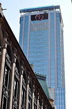Sede del Banco Galicia en Buenos Aires