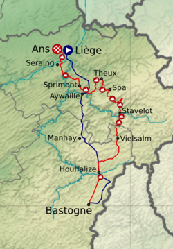 Recorrido del 2011 con las cotas y puertos indicados.