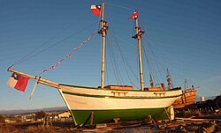 Réplica de la goleta Ancud en Punta Arenas