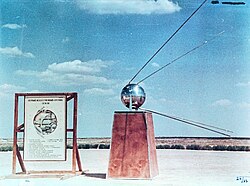 Maqueta del Sputnik-1