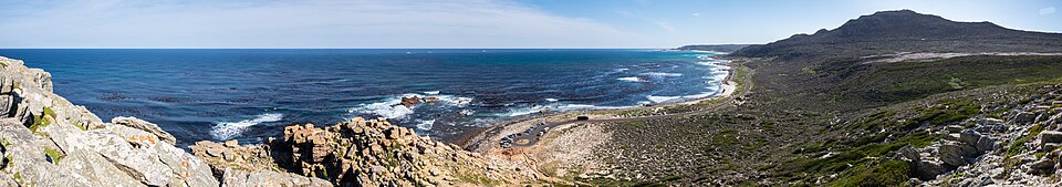 Vista del cabo de Buena Esperanza