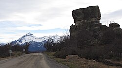 La Silla del Diablo a la entrada del Monumento Natural