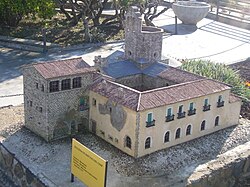 Maqueta del monasterio en Cataluña en Miniatura