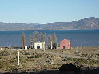 Tomas de agua correspondientes al sistema de acueducto del Lago Musters.