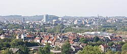 Mapa detallado del Distrito de Charleroi
