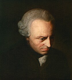Retrato de Immanuel Kant en su madurez.