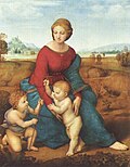 Virgen del prado de Rafael Sanzio