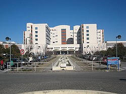 Fotografía exterior del Hospital de São Teotónio en Viseu