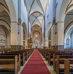 Interior de la nave central