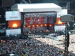 Concierto multitudinario en el Estadio de Wembley