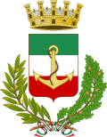 Ilustración del escudo oficial de Viareggio