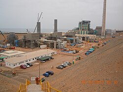 Vista del puerto de Ilo
