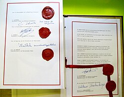 Firma del Acuerdo de Schengen en 1985