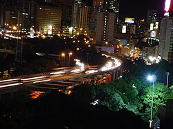 Autopista Francisco Fajardo en Caracas