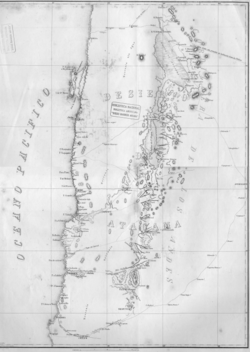 Mapa histórico del desierto