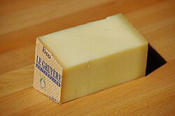 El Gruyère o Greyerzer en español llamado simplemente gruyer.