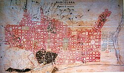 Proyecto de Fontserè de Ensanche de Barcelona (1859)