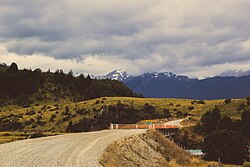 Estado de la superficie de la Carretera Austral en 2013