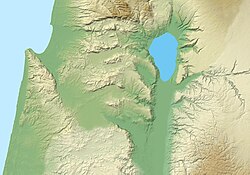 Mapa topográfico de Galilea