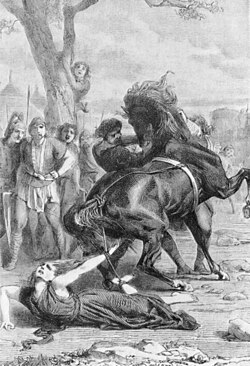 El suplicio de Brunegilda