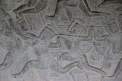 Bajorrelieve en Angkor Wat