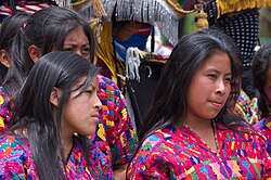 Mujeres maya en la Antigua Guatemala