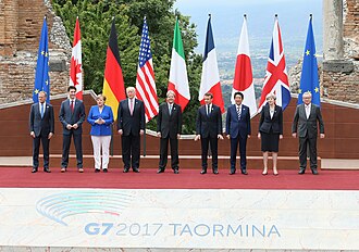 Reunión cumbre de líderes del G7 en Taormina