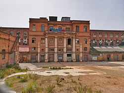 Detalle de los edificios de Can Batlló