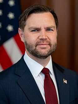 Retrato oficial de J. D. Vance, 2026