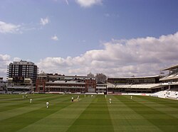 Lord's Cricket Ground, estadio del Middlesex y sede de organismos del críquet.