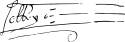 Firma autógrafa de Juan III de Portugal
