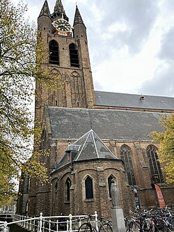 Iglesia vieja de Delft Oude Kerk