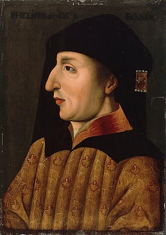 Retrato antiguo de Felipe II conocido como el Atrevido