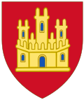 Escudo y estandarte histórico