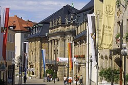 Vista de la ciudad de Bayreuth