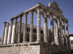 Templo de Diana en Mérida