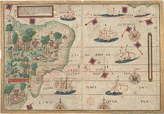 Mapa del Atlas Miller de 1519