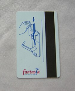 Tarjeta magnética para cerraduras