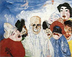 La Muerte y las máscaras (1897)