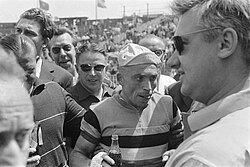 Julien Schepens participando en el Tour de Francia de 1960