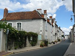 La casa donde nació Descartes en La Haye en Touraine.