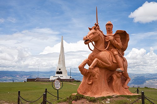 Pampa de la Quinua en el departamento de Ayacucho.