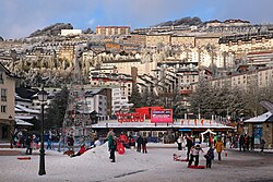 Estación de esquí de Sierra Nevada en Pradollano