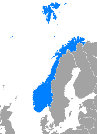 Representación de la lengua noruega