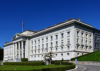 Edificio del Tribunal Federal en Lausana